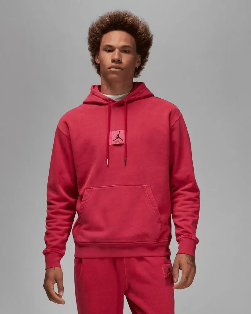 Sweat à capuche Nike Jordan Rouge pour homme