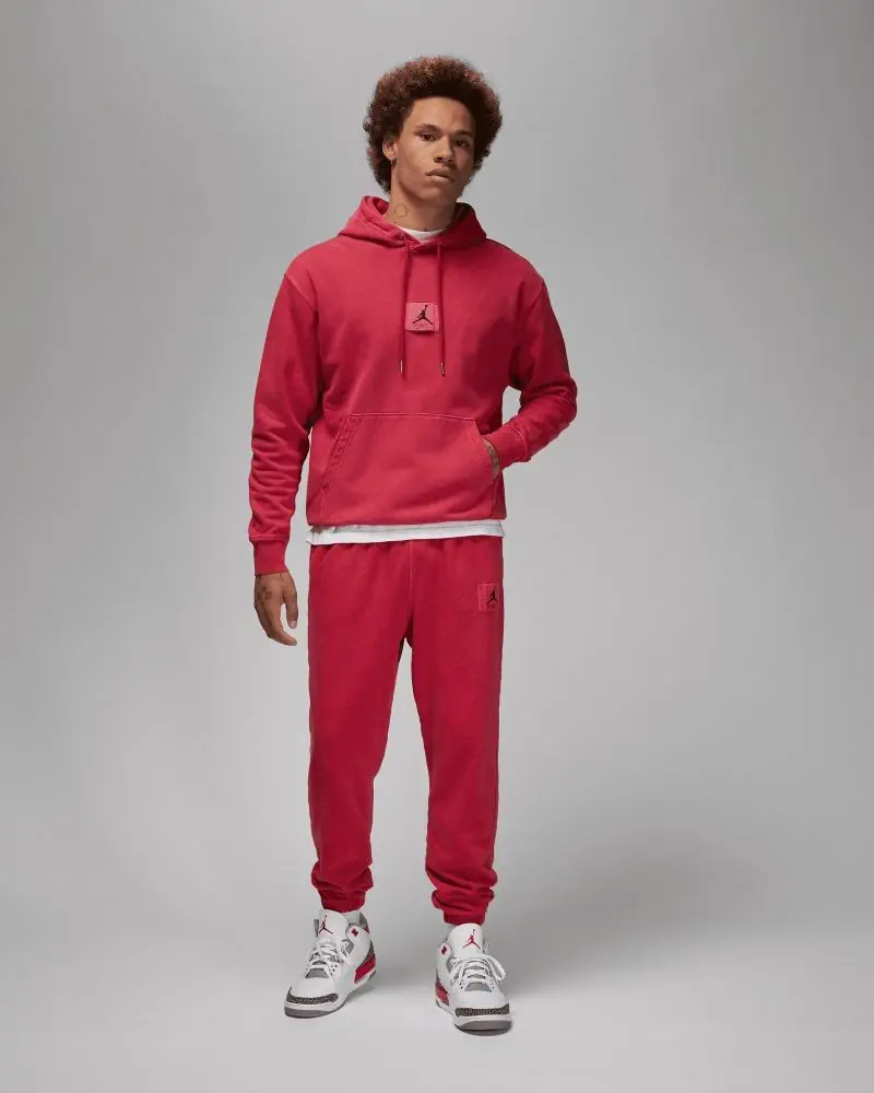 Sweat à capuche Nike Jordan Rouge pour homme