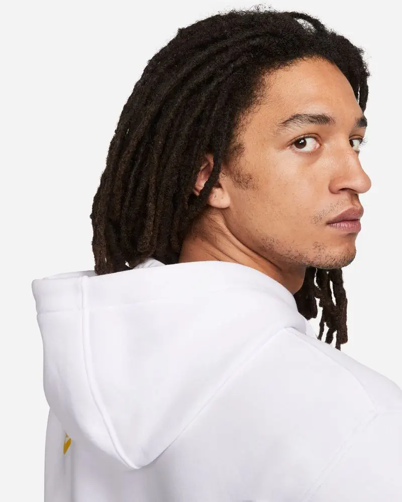 Sweat à capuche Nike Sportswear Blanc pour homme