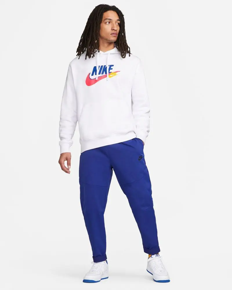 Sweat à capuche Nike Sportswear Blanc pour homme