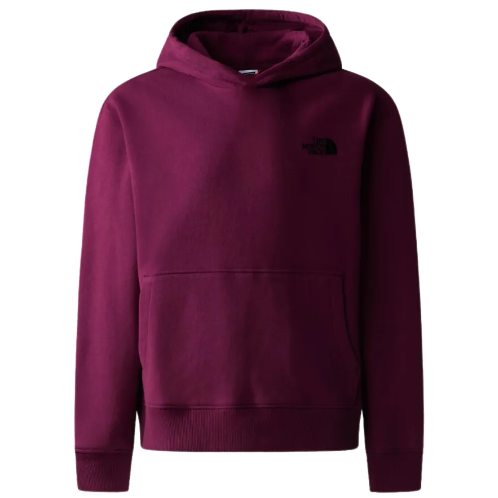 Sweat à capuche oversize Kids Boysenberry