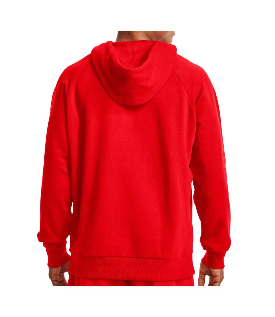 Sweat à capuche Rouge Homme Under Armour Rival Fleece