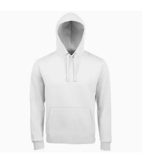 Sweat à capuche spencer unisexe blanc SOLS