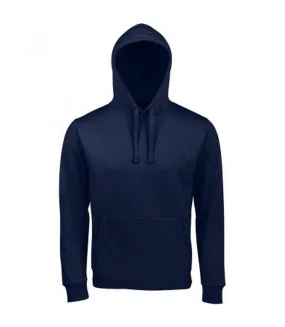 Sweat à capuche spencer unisexe bleu marine SOLS