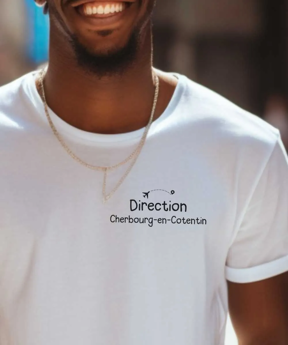 T-Shirt Direction Cherbourg-en-Cotentin