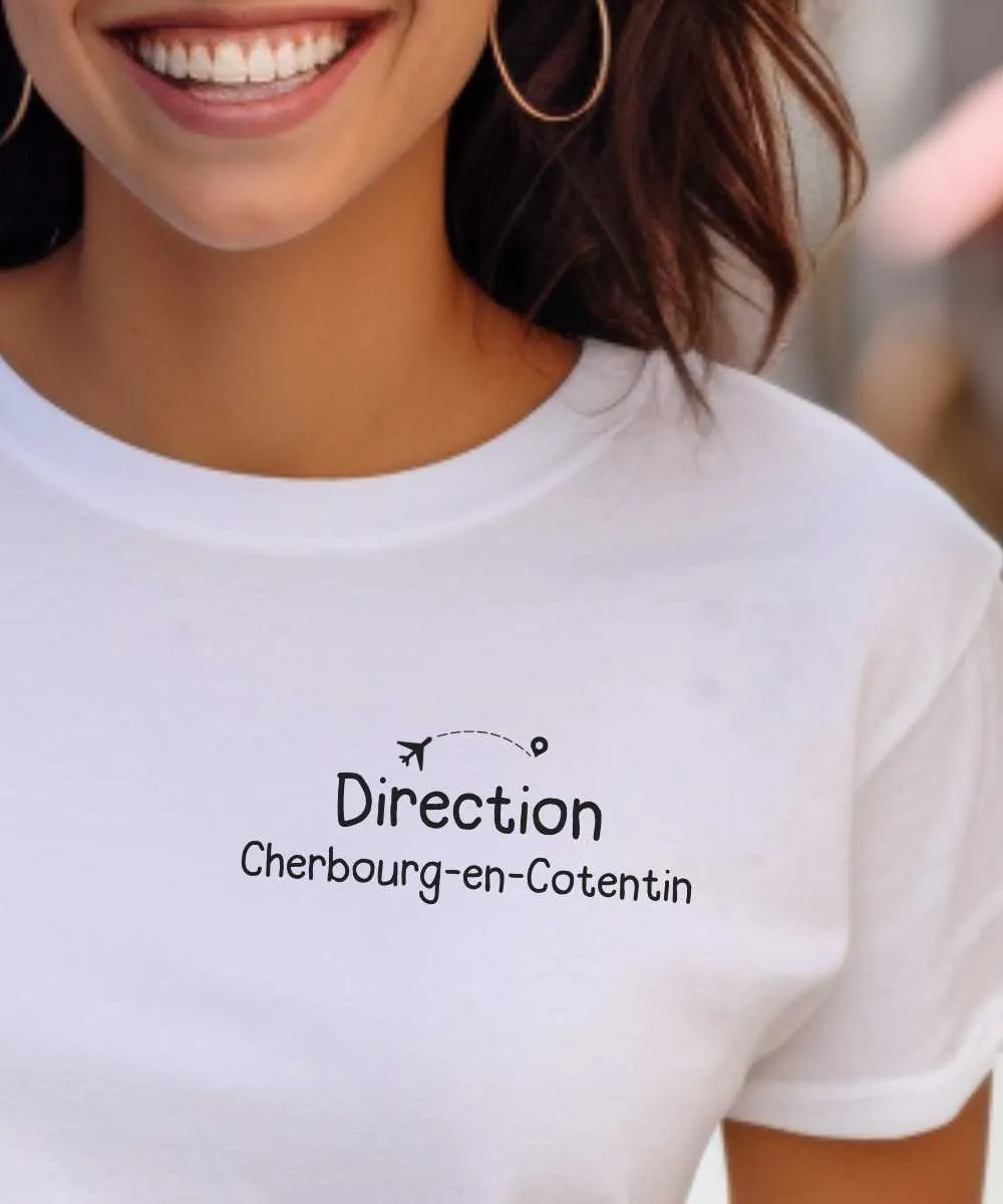 T-Shirt Direction Cherbourg-en-Cotentin