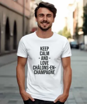 T-Shirt Keep Calm Châlons-en-Champagne