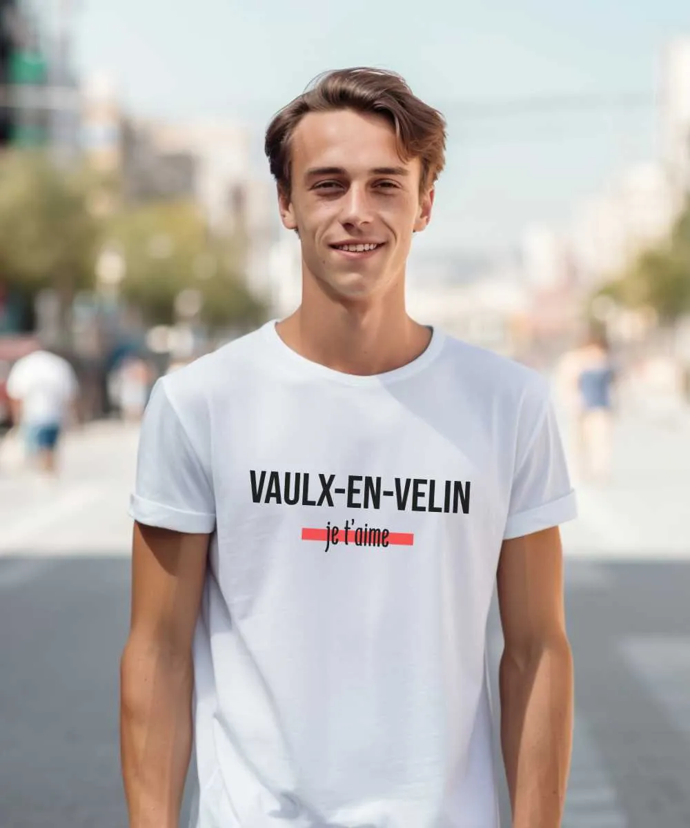 T-Shirt Vaulx-en-Velin je t'aime