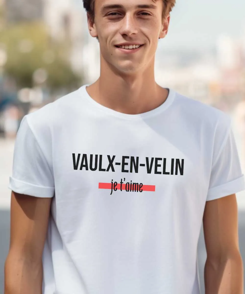 T-Shirt Vaulx-en-Velin je t'aime