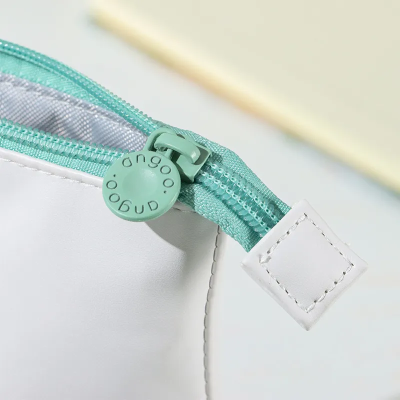 Trousse Pop-Up Cuir Verte : Magique et Pratique - Shine Boutique