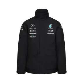 Veste de pluie MERCEDES AMG Replica noire pour homme