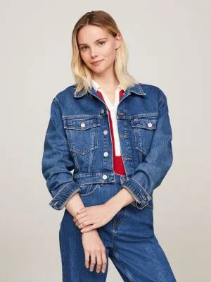 Veste Trucker courte Archive en denim | Denim | Tommy Hilfiger