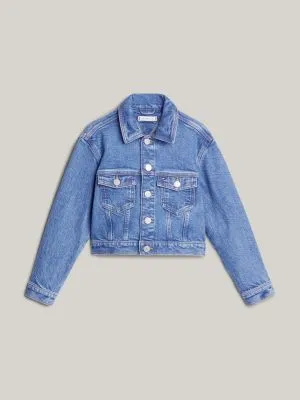 Veste Trucker oversize en denim | Denim | Tommy Hilfiger