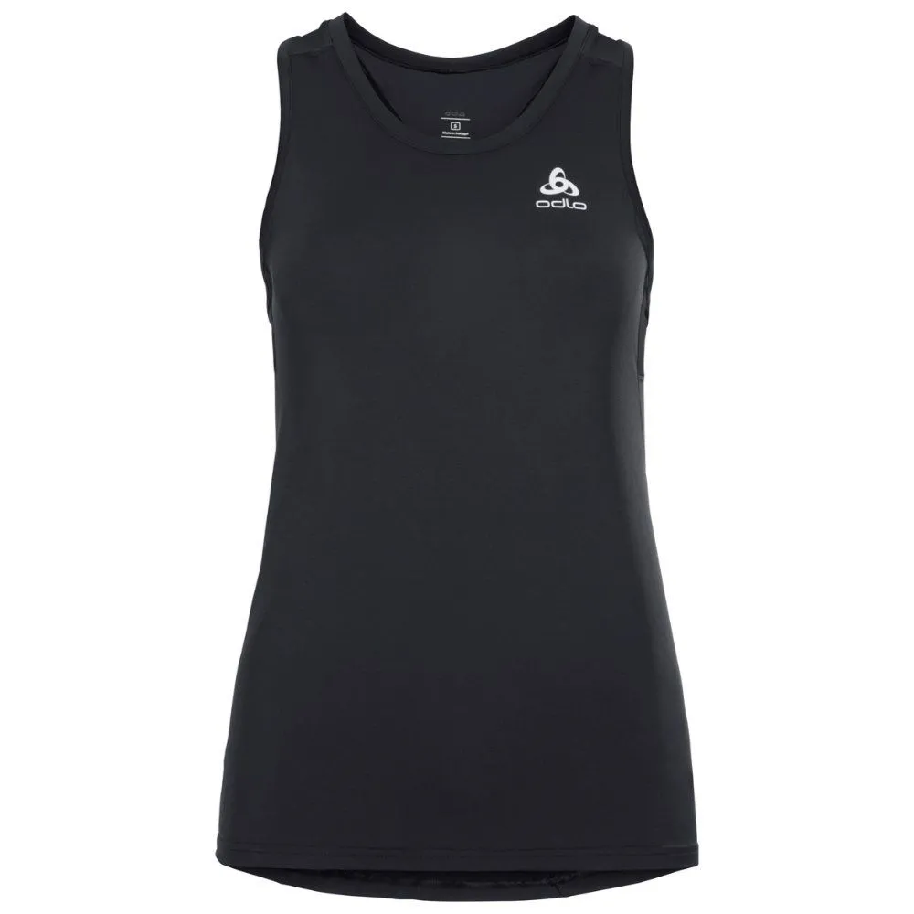 Vêtements de sport ODLO Femme | Débardeur de running avec construction sans couture ODLO Ceramicool Noir pour femme | 350251-150